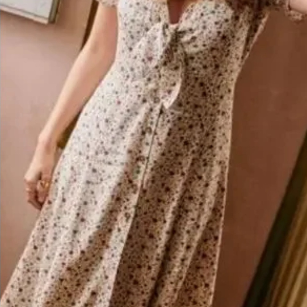 Sézane Ophelia Dress 38  EUC